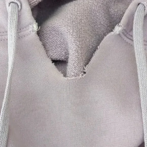 Nili Lotan Rayne Lavender Sweatshirt Small - Picture 6 of 6